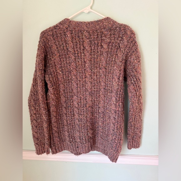 Cozy Pink Knit Cardigan - Picture 2 of 7